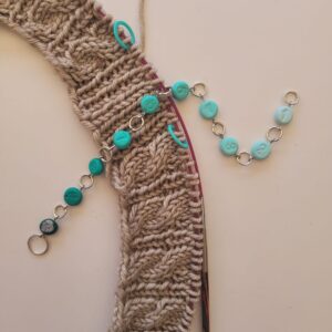 Alternative view of Chain Row Counter Green (Gradient)
